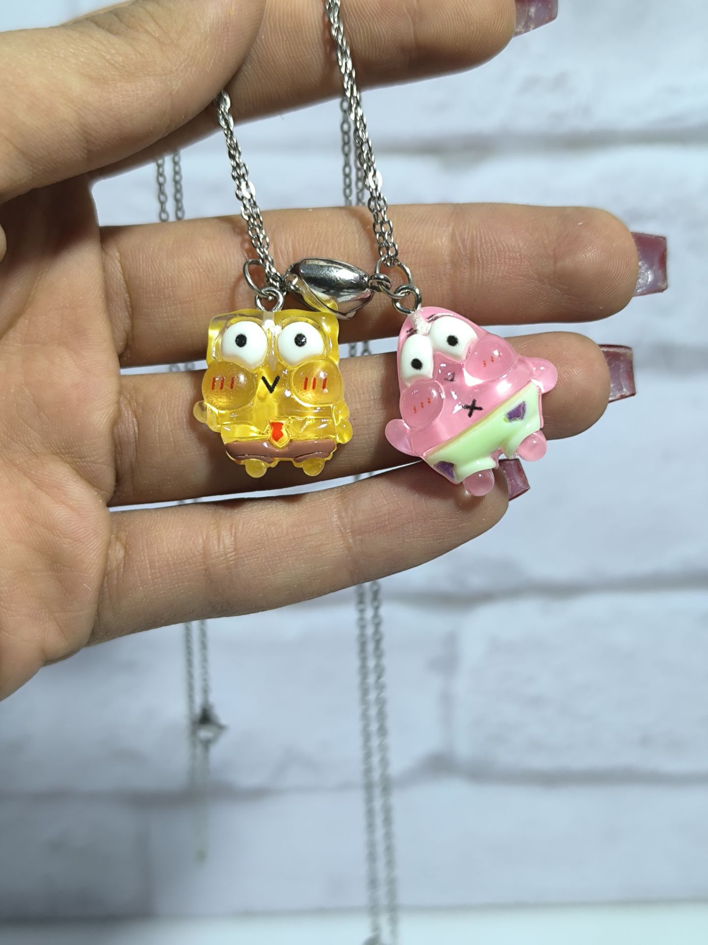 گردنبند باب اسفنجی و پاتریک