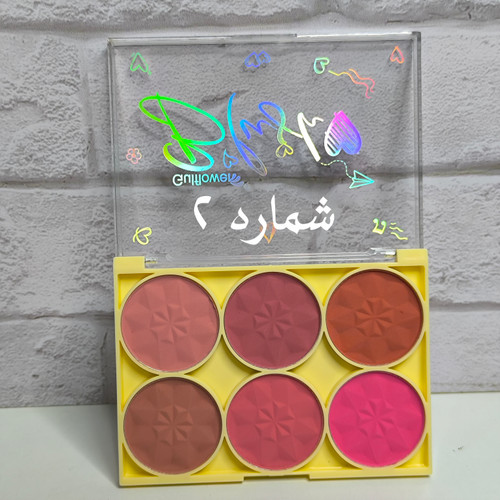 رژگونه ۶ تایی Golflower