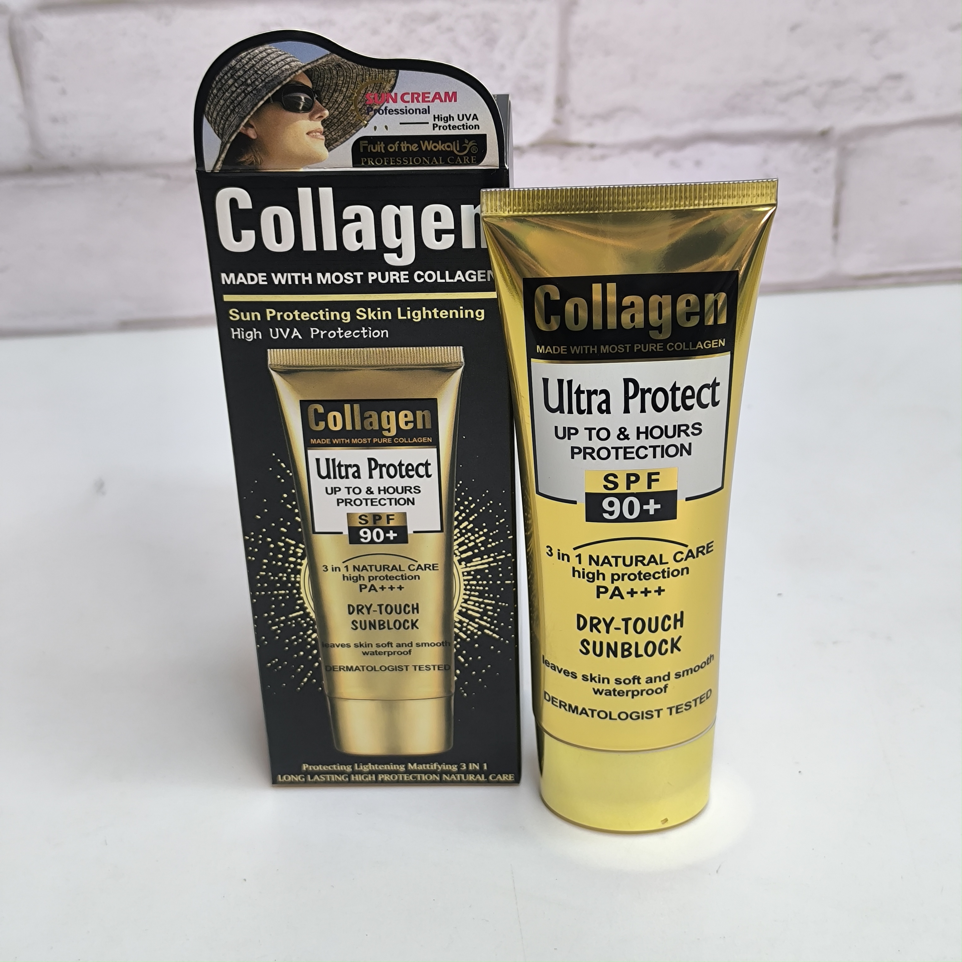ضد آفتاب کلاژن وکالی Collagen Ultra protect 3 in 1 wokali