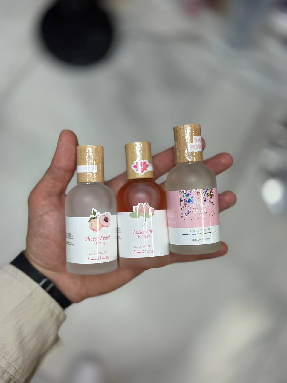 عطر بیکینی درب چوبی پوکه بلند لنکو
