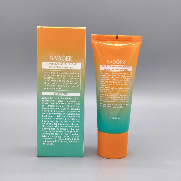 کرم ضد آفتاب تیوپی چند منظوره spf50 سادور