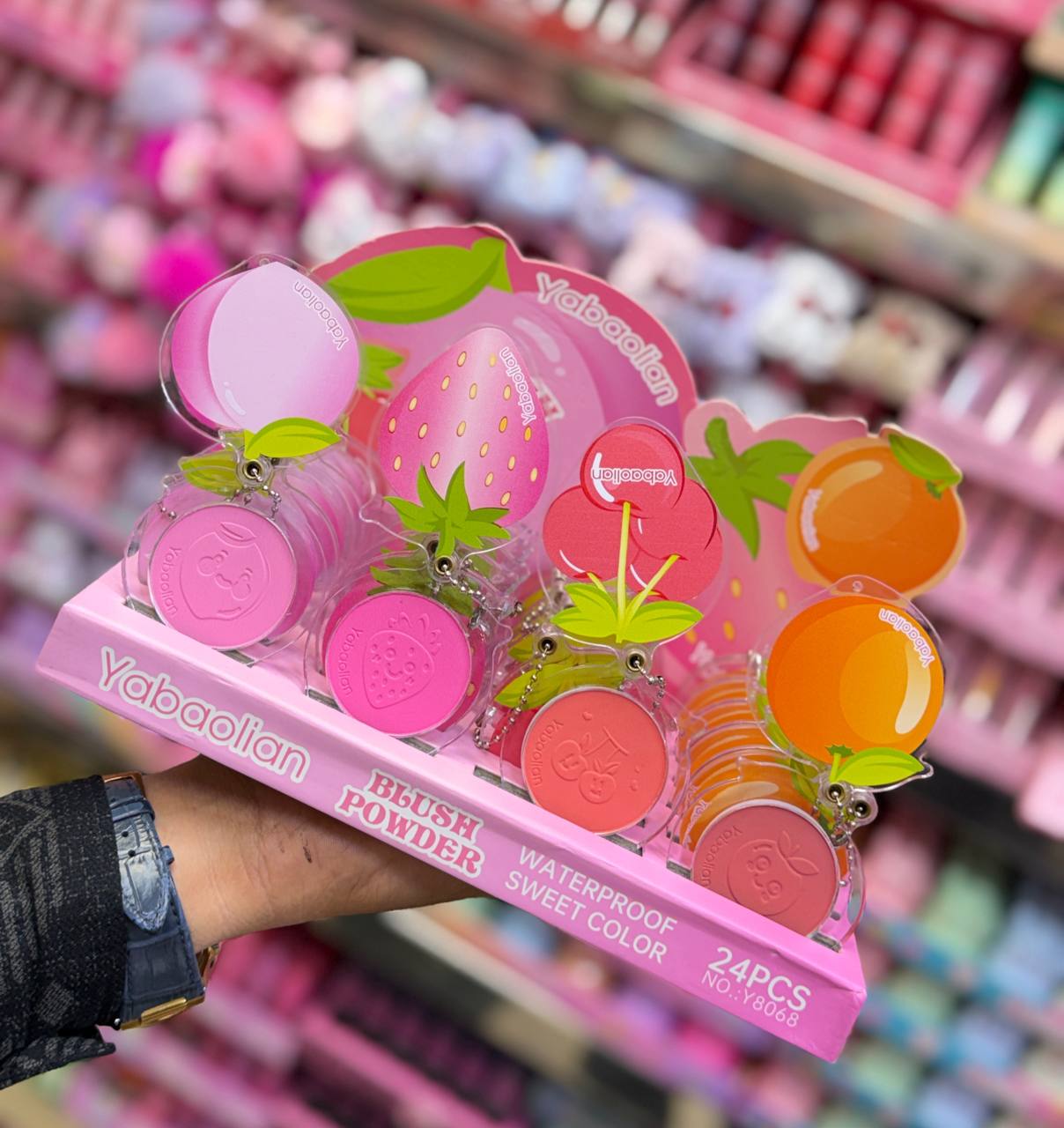 رژگونه میوه ای Yabaolian