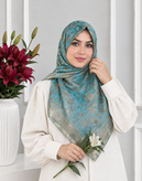 روسری ابریشم دو رو مجلسی زنانه قواره ۱۰۰