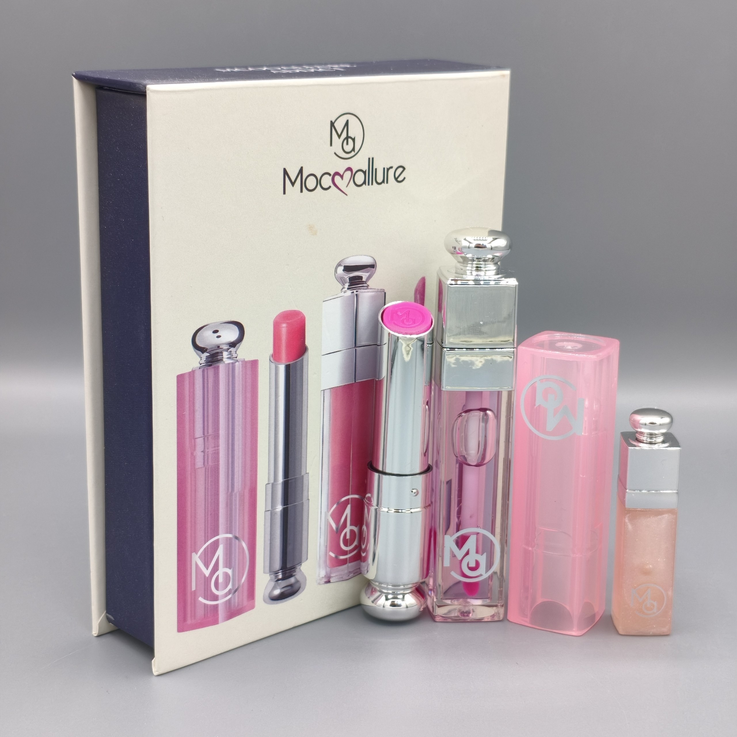 پک آرایش لب طرح دیور سه عددی موکالوره کد MOC2449
