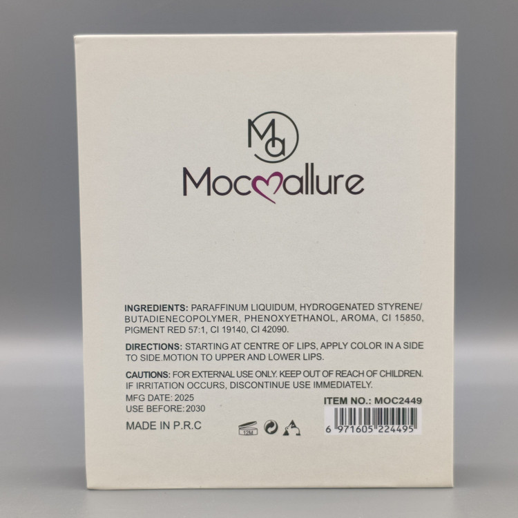 پک آرایش لب طرح دیور سه عددی موکالوره کد MOC2449
