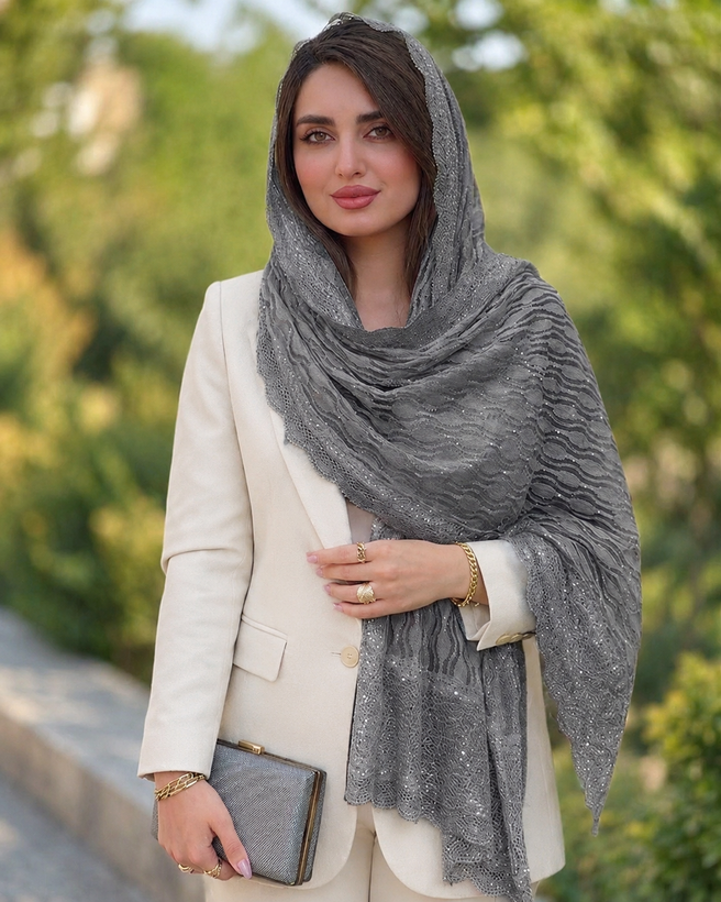 شال مجلسی عربی زنانه