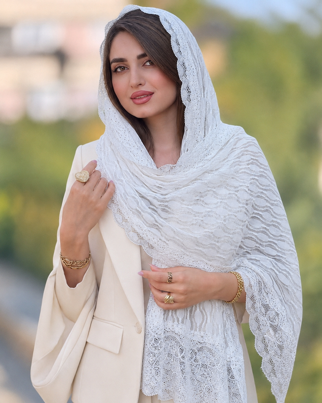 شال مجلسی عربی زنانه