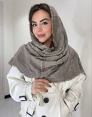 شال کنفی پولک دار وارداتی مجلسی زنانه